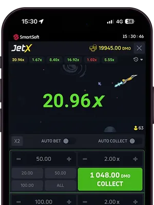 JetX crash oyunu — temsili kapak
